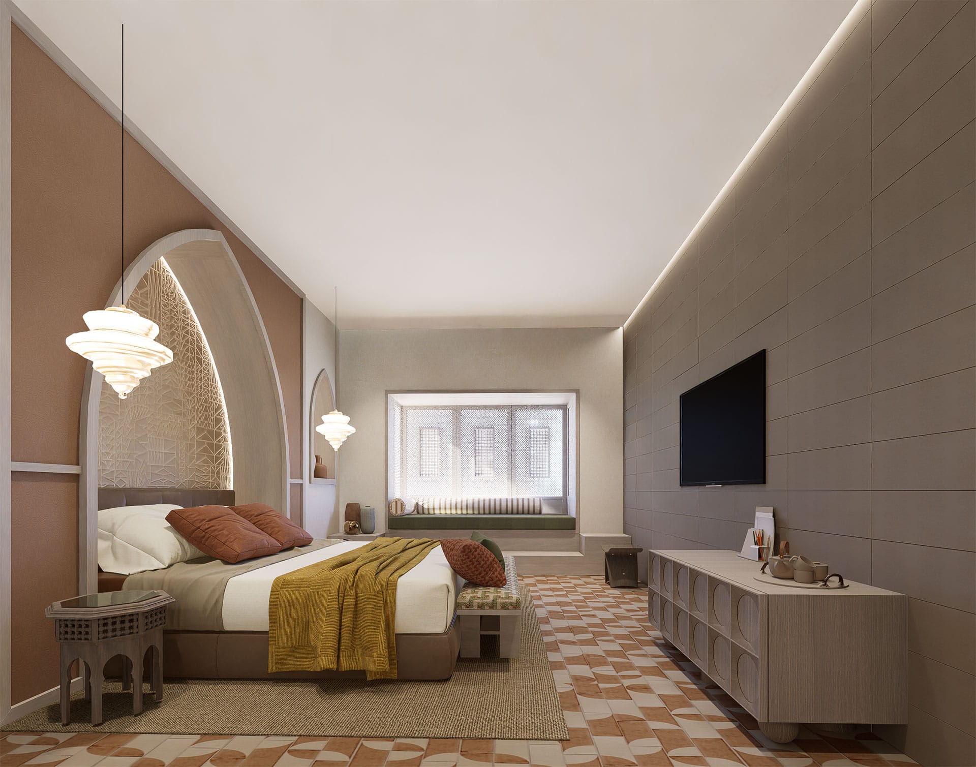 Jeddah Historic Fusion | Luxury Hotel Interior Design | TEN London