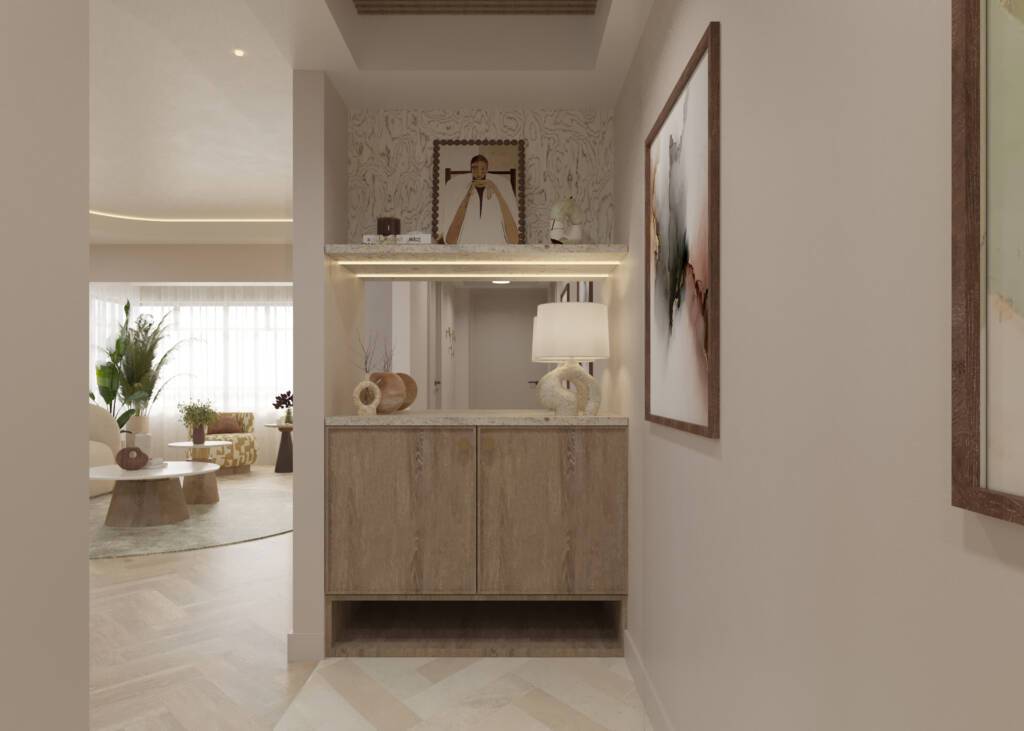 TEN interior design cape town sea point beach court entrance