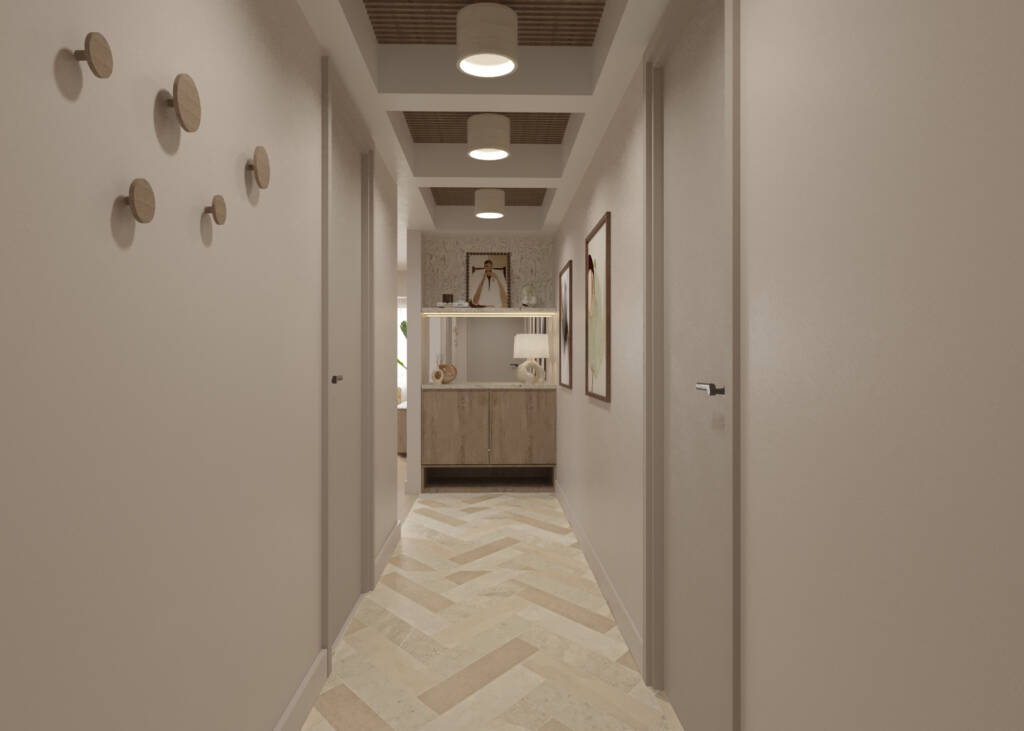 TEN interior design cape town sea point beach court entrance